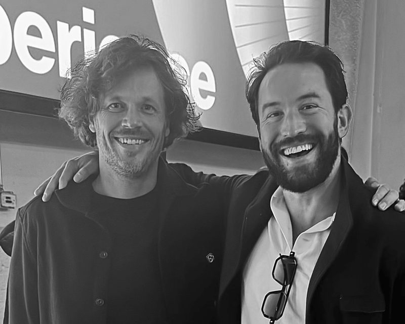 Ben Marx and Michael Hewitt at the Aptos Experience